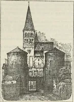 An illustration from Saint-Philibert de Tournus (1905)