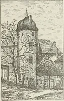 An illustration from Saint-Philibert de Tournus (1905)