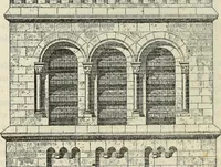 An illustration from Saint-Philibert de Tournus (1905)
