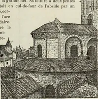 An illustration from Saint-Philibert de Tournus (1905)