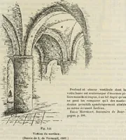 An illustration from Saint-Philibert de Tournus (1905)