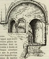 An illustration from Saint-Philibert de Tournus (1905)