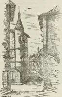 An illustration from Saint-Philibert de Tournus (1905)