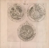An illustration from Salamandrologia, h.e. Descriptio historico-philologico-philosophico-medica salamandrae quae vulgò in igne vivere creditur : S.R.J. Academiae naturae curiosis exhibita (1683)