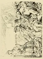 An illustration from The Salon; a collection of the choicest paintings recently executed by distinguished European artists .. (1881)