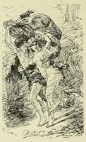 An illustration from The Salon; a collection of the choicest paintings recently executed by distinguished European artists .. (1881)