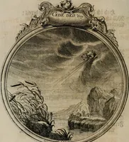 An illustration from Sammlung geist- und sinnreicher Gedancken uber verschiedene aus der Natur, Kunst, und Wissenschafften vorgestellte Sinn-Bilder : durch alle Gattungen der Hoch-Teutschen Reim-Kunst, theils zur Jugendsamen Lehr, und nutzlicher Gemüths-Ergötzung, theils zur angenehmen Gesang (1749)