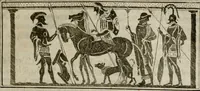 An illustration from Sammlung von Aegyptischen, Hetrurischen, Griechischen und Romischen Alterthümern (1766)