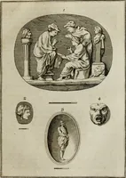 Picture 67 of 139 from Sammlung von Aegyptischen, Hetrurischen, Griechischen und Romischen Alterthümern (1766), leaf 276