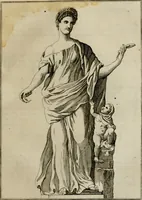An illustration from Sammlung von Aegyptischen, Hetrurischen, Griechischen und Romischen Alterthümern (1766)