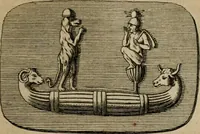 An illustration from Sammlung von Aegyptischen, Hetrurischen, Griechischen und Romischen Alterthümern (1766)