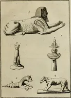 An illustration from Sammlung von Aegyptischen, Hetrurischen, Griechischen und Romischen Alterthümern (1766)