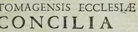 An illustration from Sanctae Rotomagensis ecclesiae concilia ac synodalia decreta : quae hactenus aut nondum edita, aut varijs locis dispersa in unum corpus collegit ... : brevem item Rotomagensium praesulum notitiam dedit D. Franciscus Pommeraye ... : notas praeterea & observationes subjunxit in eadem concilia per D. Angelum Godin .. (1677)