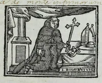 Picture 1 of 4 from Sanctae Rotomagensis ecclesiae concilia ac synodalia decreta : quae hactenus aut nondum edita, aut varijs locis dispersa in unum corpus collegit ... : brevem item Rotomagensium praesulum notitiam dedit D. Franciscus Pommeraye ... : notas praeterea & observationes subjunxit in eadem concilia per D. Angelum Godin .. (1677), leaf 7