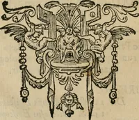 An illustration from Sanctuarium Capuanum : opus in quo sacrae res Capuae, et per occasionem plura, tam ad diversas civitates regni pertinentia, quàm per se curiosa continentur (1630)