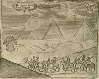 Picture 26 of 65 from Sandys Travels: containing an history of the original and present state of the Turkish empire ... the Mahometan religion and ceremonies. A description of Constantinople ... also, of Greece ... Of Ægypt ... A description of the Holy-Land ... Lastly, Italy described, and the islands adjoining. Illustrated with fifty graven maps and figures (1673), leaf 117