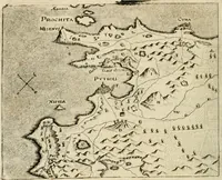 Picture 57 of 65 from Sandys Travels: containing an history of the original and present state of the Turkish empire ... the Mahometan religion and ceremonies. A description of Constantinople ... also, of Greece ... Of Ægypt ... A description of the Holy-Land ... Lastly, Italy described, and the islands adjoining. Illustrated with fifty graven maps and figures (1673), leaf 221