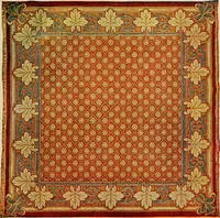 An illustration from Sanitary Manufacturing Company ... rugs and art squares, lace curtains and upholstery goods. (1904)