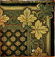 An illustration from Sanitary Manufacturing Company ... rugs and art squares, lace curtains and upholstery goods. (1904)