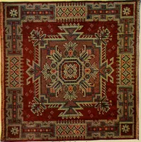 An illustration from Sanitary Manufacturing Company ... rugs and art squares, lace curtains and upholstery goods. (1904)