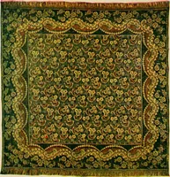 An illustration from Sanitary Manufacturing Company ... rugs and art squares, lace curtains and upholstery goods. (1904)