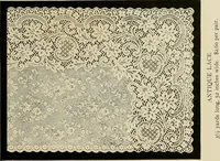 An illustration from Sanitary Manufacturing Company ... rugs and art squares, lace curtains and upholstery goods. (1904)