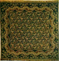An illustration from Sanitary Manufacturing Co., Inc., manufacturers of Brusselette art rugs and upholstery specialties. (1902)
