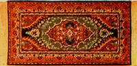 An illustration from Sanitary Manufacturing Co., Inc., manufacturers of Brusselette art rugs and upholstery specialties. (1902)