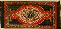 An illustration from Sanitary Manufacturing Co., Inc., manufacturers of Brusselette art rugs and upholstery specialties. (1902)