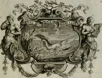 An illustration from Sapientiae symbolica : XIIII. emblematibus prudentiae morumque praecepta, explicans virutis commendationi dicata = Emblematische Weissheits-Regeln : in XIIII. Sinnbildern zur Erweckung der Liebe zur Tugend vorgestellet (1720)