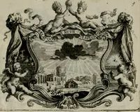An illustration from Sapientiae symbolica : XIIII. emblematibus prudentiae morumque praecepta, explicans virutis commendationi dicata = Emblematische Weissheits-Regeln : in XIIII. Sinnbildern zur Erweckung der Liebe zur Tugend vorgestellet (1720)