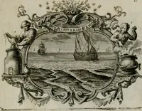 An illustration from Sapientiae symbolica : XIIII. emblematibus prudentiae morumque praecepta, explicans virutis commendationi dicata = Emblematische Weissheits-Regeln : in XIIII. Sinnbildern zur Erweckung der Liebe zur Tugend vorgestellet (1720)