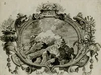 An illustration from Sapientiae symbolica : XIIII. emblematibus prudentiae morumque praecepta, explicans virutis commendationi dicata = Emblematische Weissheits-Regeln : in XIIII. Sinnbildern zur Erweckung der Liebe zur Tugend vorgestellet (1720)