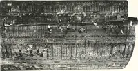 An illustration from Sarcophages de l'époque bubastite à l'époque saïte (1912)