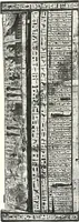An illustration from Sarcophages de l'époque bubastite à l'époque saïte (1912)