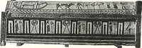 An illustration from Sarcophages de l'époque bubastite à l'époque saïte (1912)