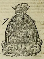 An illustration from Sarmatiae evropeae descriptio : qvae regnvm Poloniae, Litvaniam, Samogitiam, Rvssiam, Massoviam, Prvssiam, Pomeraniam, Livoniam, et Moschoviae Tartariaeqve partem complectitur (1581)