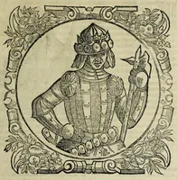 An illustration from Sarmatiae evropeae descriptio : qvae regnvm Poloniae, Litvaniam, Samogitiam, Rvssiam, Massoviam, Prvssiam, Pomeraniam, Livoniam, et Moschoviae Tartariaeqve partem complectitur (1581)