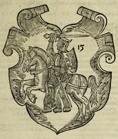 An illustration from Sarmatiae evropeae descriptio : qvae regnvm Poloniae, Litvaniam, Samogitiam, Rvssiam, Massoviam, Prvssiam, Pomeraniam, Livoniam, et Moschoviae Tartariaeqve partem complectitur (1581)