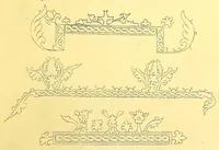 An illustration from Sbornik izobrazhenīĭ Spasiteli︠a︡, Bozhĭeĭ Materi i drugikh svi︠a︡tykh s X v. po XV v.; konechnykh ukrashenīĭ, zastavok, zaglavnykh bukv s 835 g. po XVII v., gravirovannykh s grecheskikh i slavi︠a︡nskikh rukopiseĭ na derevi︠e︡ graverom Ryzhovym (1885)