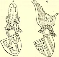 An illustration from Sceaux armoríes des Pays-Bas et des pays avoisinants (Belgique--Royaume des Pays-Bas--Luxembourg--Allemagne--France) recueil historique et héraldique (1898)