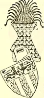 An illustration from Sceaux armoríes des Pays-Bas et des pays avoisinants (Belgique--Royaume des Pays-Bas--Luxembourg--Allemagne--France) recueil historique et héraldique (1898)