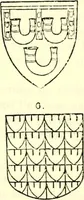 An illustration from Sceaux armoríes des Pays-Bas et des pays avoisinants (Belgique--Royaume des Pays-Bas--Luxembourg--Allemagne--France) recueil historique et héraldique (1898)