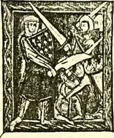 An illustration from Sceaux armoríes des Pays-Bas et des pays avoisinants (Belgique--Royaume des Pays-Bas--Luxembourg--Allemagne--France) recueil historique et héraldique (1898)