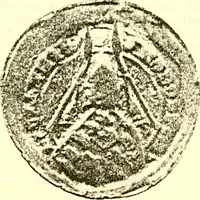 An illustration from Sceaux armoríes des Pays-Bas et des pays avoisinants (Belgique--Royaume des Pays-Bas--Luxembourg--Allemagne--France) recueil historique et héraldique (1898)