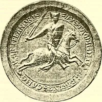 An illustration from Sceaux armoríes des Pays-Bas et des pays avoisinants (Belgique--Royaume des Pays-Bas--Luxembourg--Allemagne--France) recueil historique et héraldique (1898)