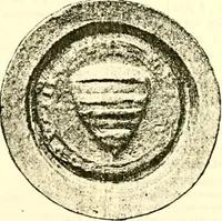An illustration from Sceaux armoríes des Pays-Bas et des pays avoisinants (Belgique--Royaume des Pays-Bas--Luxembourg--Allemagne--France) recueil historique et héraldique (1898)