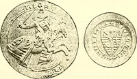 An illustration from Sceaux armoríes des Pays-Bas et des pays avoisinants (Belgique--Royaume des Pays-Bas--Luxembourg--Allemagne--France) recueil historique et héraldique (1898)