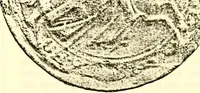 An illustration from Sceaux armoríes des Pays-Bas et des pays avoisinants (Belgique--Royaume des Pays-Bas--Luxembourg--Allemagne--France) recueil historique et héraldique (1898)