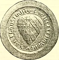 An illustration from Sceaux armoríes des Pays-Bas et des pays avoisinants (Belgique--Royaume des Pays-Bas--Luxembourg--Allemagne--France) recueil historique et héraldique (1898)